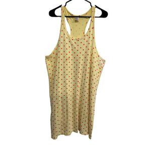 Xhilaration Sleepwear Yellow & Red Polka Dot Nightgown 3XL